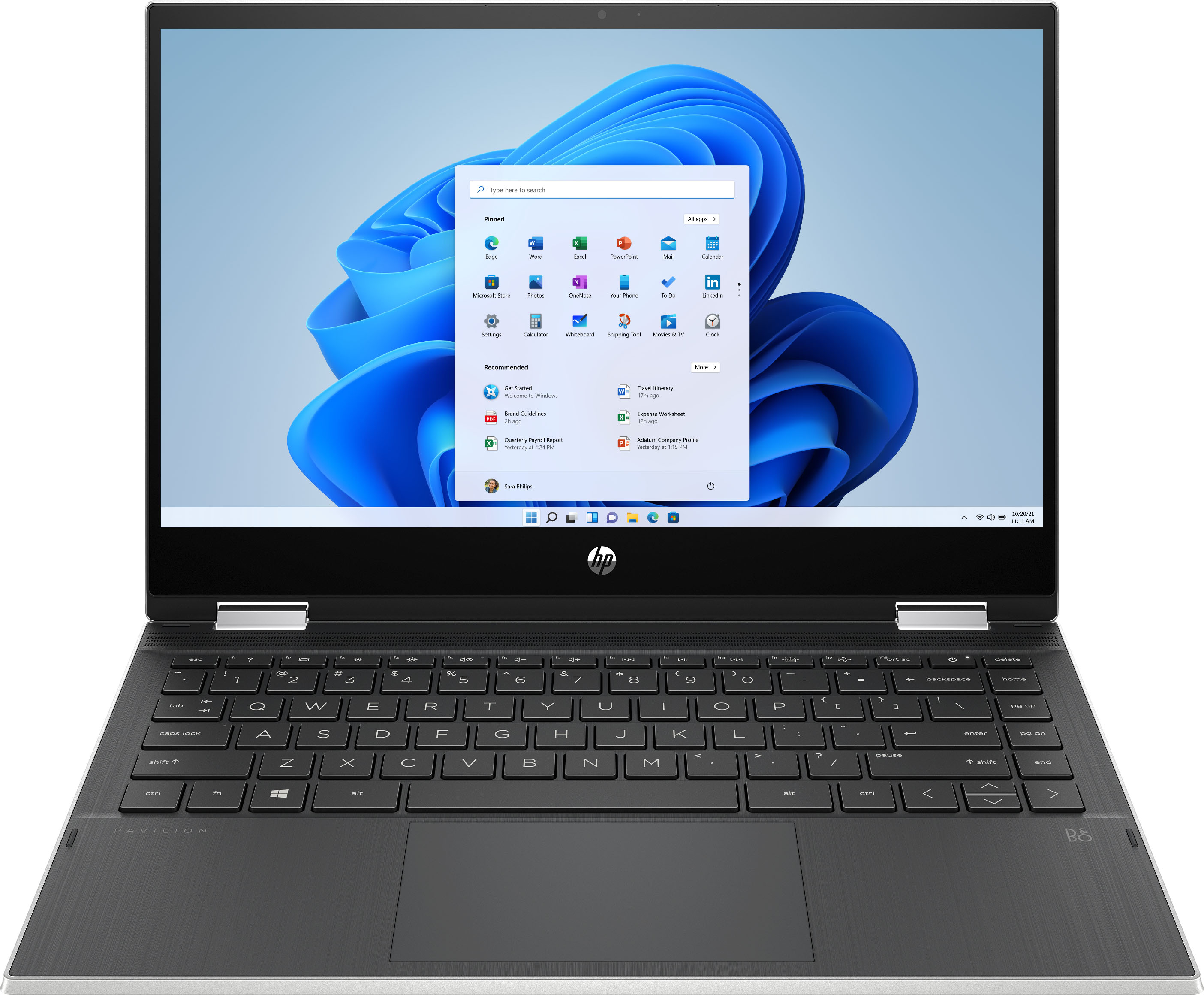 Best Buy: HP Pavilion x360 2-in-1 14 Touch-Screen Laptop Intel Core i3 8GB  Memory 128GB Solid State Drive Natural Silver, Ash Silver Base And Keyboard  Frame 14M-DH0001DX