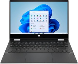HP - Pavilion x360 2-in-1 14" Touch-Screen Laptop - Intel Core i3 - 8GB Memory - 128GB SSD - Natural Silver - Front_Zoom