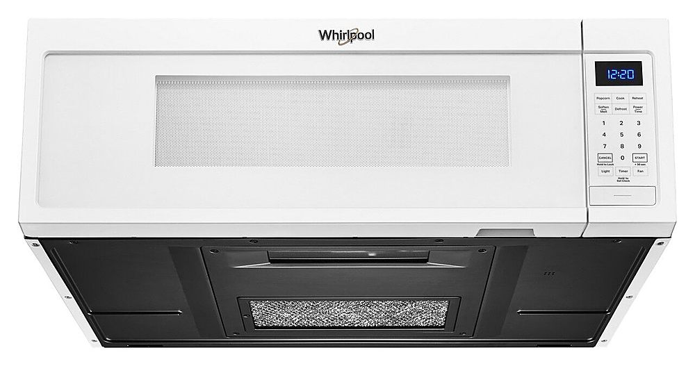 Whirlpool 1 1 Cu Ft Low Profile Over The Range Microwave Hood With 2   6428674cv14d 