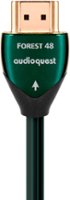 AudioQuest - Forest 10' 4K-8K-10K 48Gbps In-Wall HDMI Cable - Green/Black - Front_Zoom