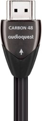 AudioQuest - Carbon 10' 4K-8K-10K 48Gbps HDMI Cable - Gray/Black - Front_Zoom