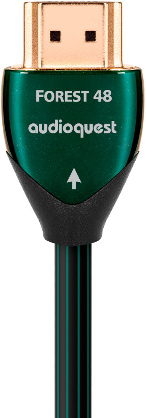 AudioQuest Forest 5' 4K-8K-10K 48Gbps In-Wall HDMI Cable Green/Black  HDM48FOR150 - Best Buy