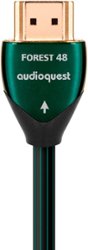 AudioQuest - Forest 5' 4K-8K-10K 48Gbps In-Wall HDMI Cable - Green/Black - Front_Zoom