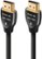 Front Zoom. AudioQuest - Pearl 16.4' 4K-8K-10K 48Gbps In-Wall HDMI Cable - Black/White.
