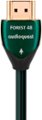 Front Zoom. AudioQuest - Forest 7.5' 4K-8K-10K 48Gbps In-Wall HDMI Cable - Green/Black.