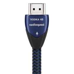 AudioQuest - Vodka 5' 4K-8K-10K 48Gbps HDMI Cable - Blue/Black - Front_Zoom