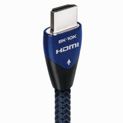 AudioQuest - Vodka 2.5' 4K-8K-10K 48Gbps HDMI Cable - Blue/Black - Angle_Zoom