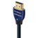 Left. AudioQuest - BlueBerry 10' 4K-8K 18Gbps In-wall HDMI Cable - Blue/Black.