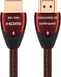 AUDIOQUEST - 2.25M 48G Cinnamon HDMI - Red/Black - Front_Zoom