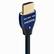 Angle. AudioQuest - BlueBerry 16.4' 4K-8K 18Gbps In-wall HDMI Cable - Blue/Black.