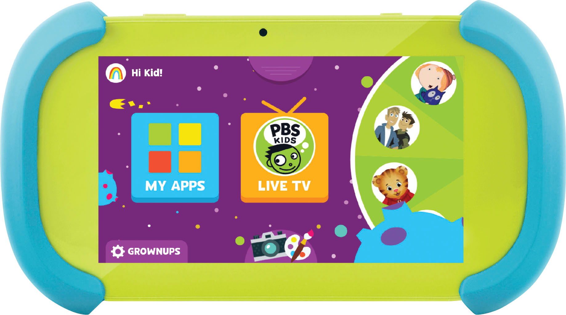 PBS Kids Playtime Pad 7 Kid Safe Tablet Multi PBSKD12B/ PBSKD7200C - Best  Buy