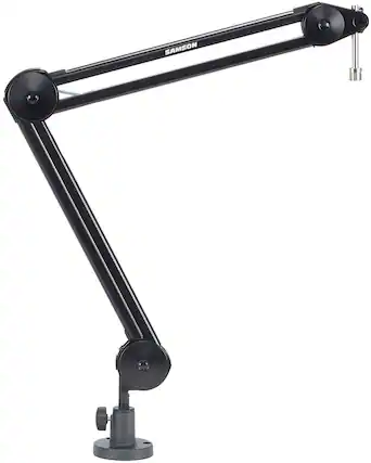 Front. Samson - MBA28 28-inch Microphone Boom Arm - Black.