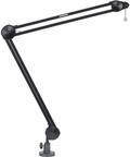 Front. Samson - MBA38 38-inch Microphone Boom Arm - Black.