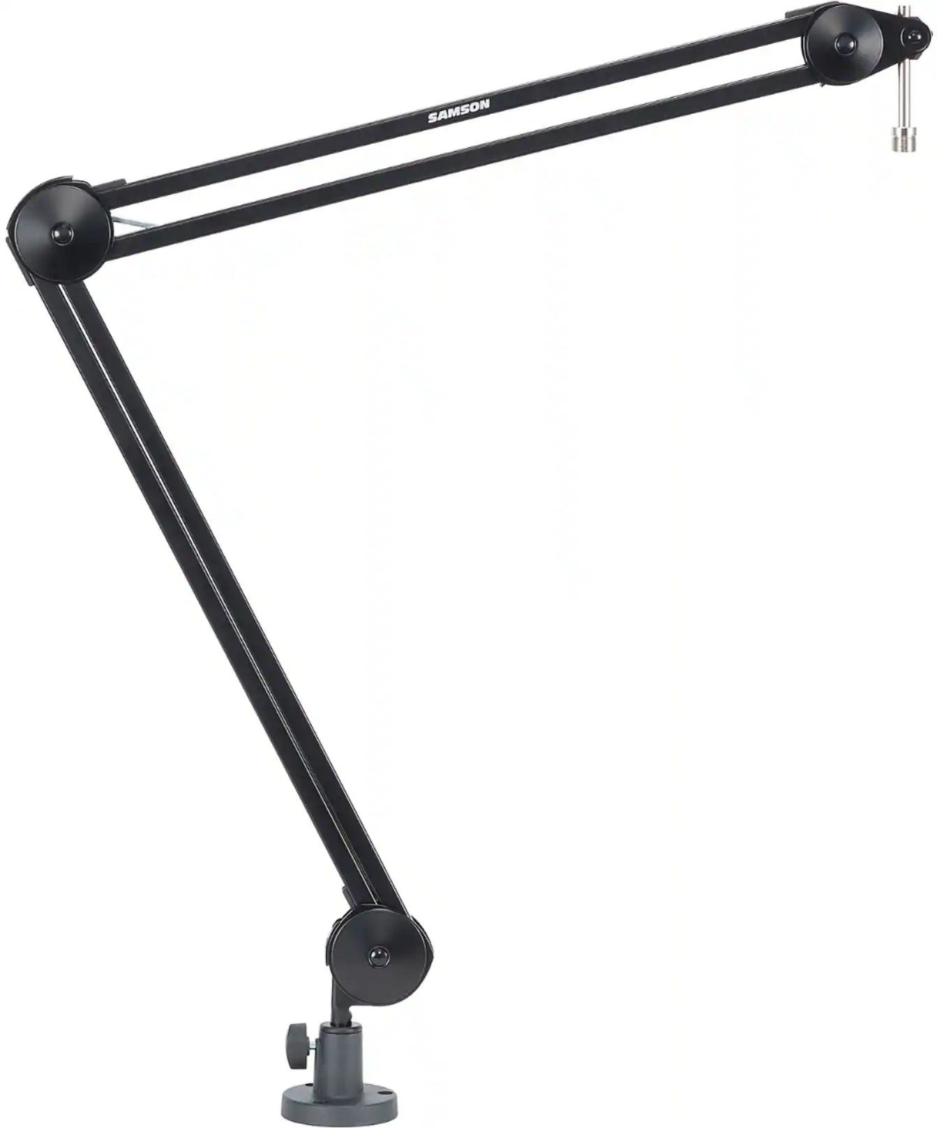 Front. Samson - MBA38 38-inch Microphone Boom Arm - Black.