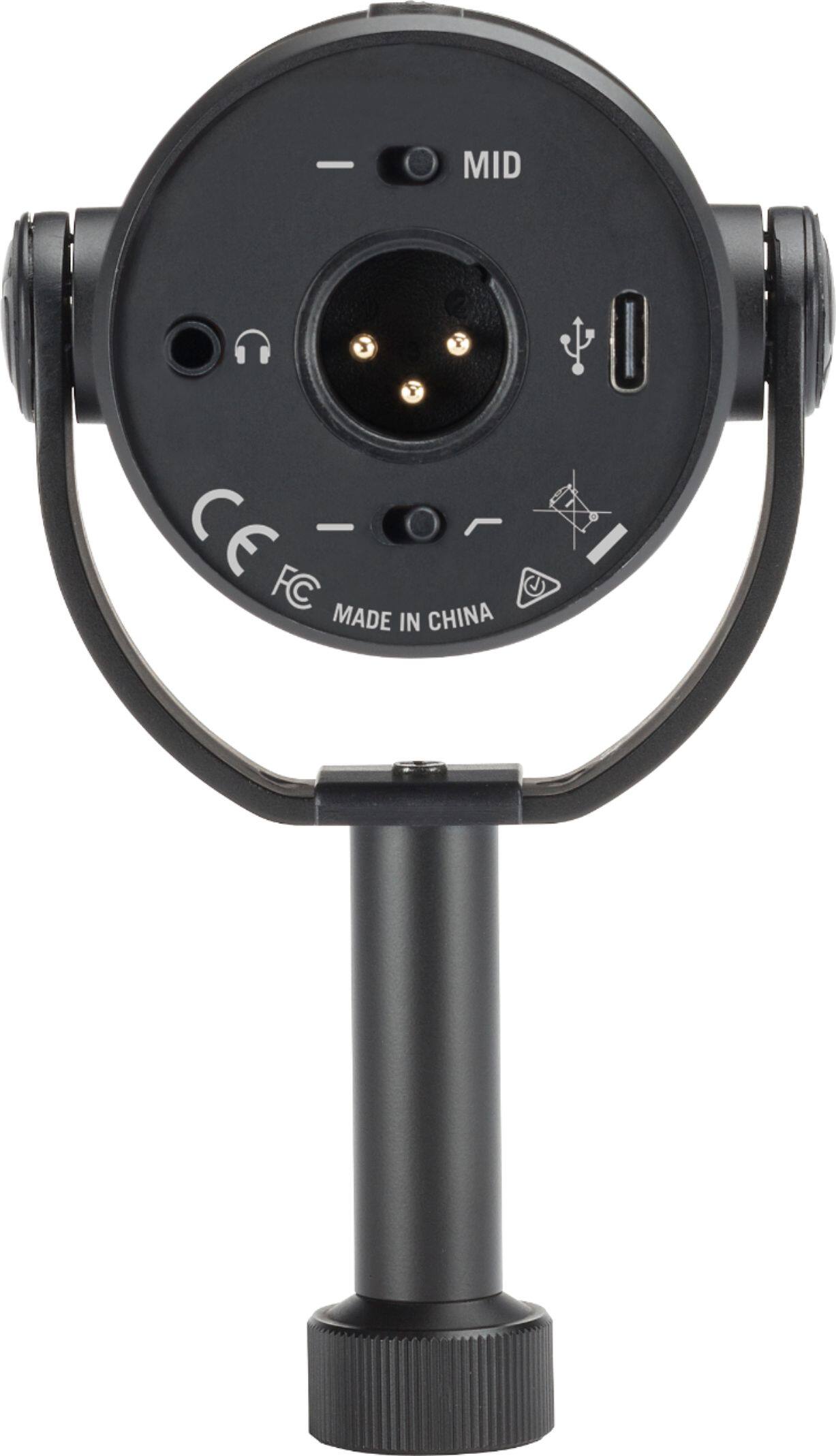 Alt View 14. Samson - Q9U XLR/USB Dynamic Broadcast Microphone - Black.