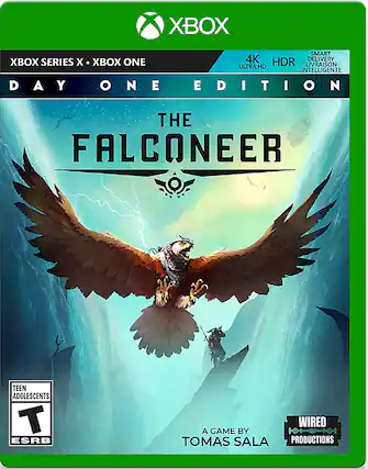 Front. Wired Productions - The Falconeer. - T (Teen 13+)