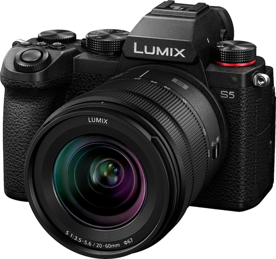 Panasonic LUMIX S5 Mirrorless Full Frame Camera Body with 20 60mm Panasonic LUMIX S5 Mirrorless Full Frame Camera Body with 20 60mm