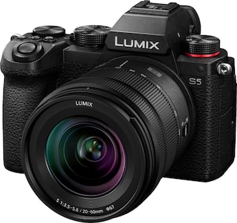 Panasonic LUMIX S5 Mirrorless Full Frame Camera Body with 20 60mm Panasonic LUMIX S5 Mirrorless Full Frame Camera Body with 20 60mm