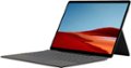 Front Zoom. Microsoft - Surface Pro X - 13" Touch-Screen - MS SQ2 - 16GB Memory - 512GB SSD - Wi-Fi + 4G LTE - Device Only (Latest Model) - Matte Black.