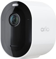 Arlo - Pro 4 Spotlight Camera, 1 Pack - VMC4050P - White - Front_Zoom