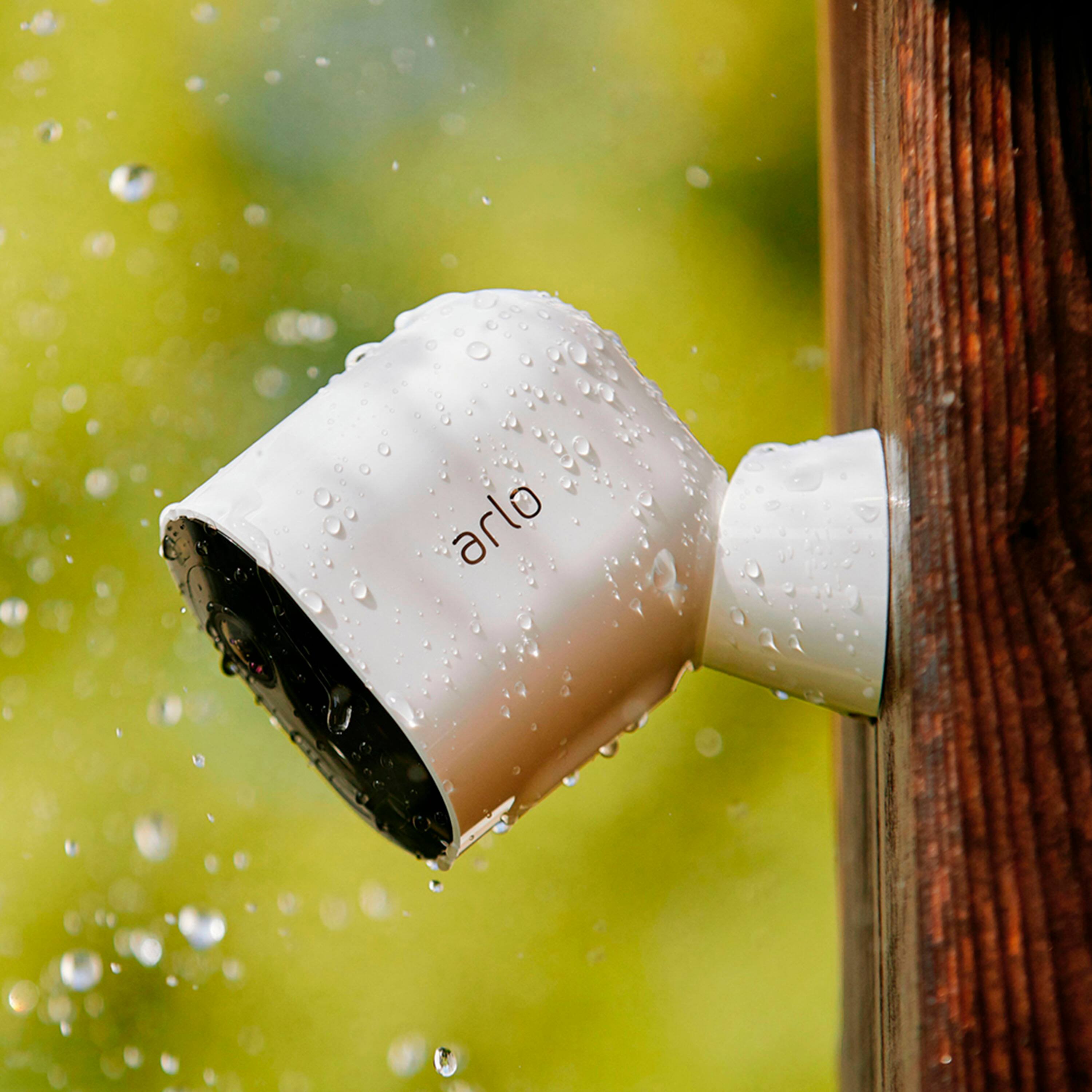 Alt View 15. Arlo - Pro 4 Spotlight Camera, 1 Pack - VMC4050P - White.