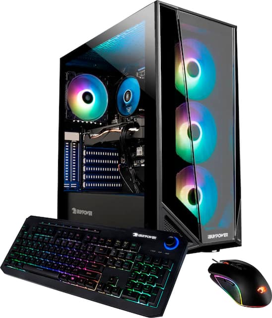 Ibuypower Gaming Desktop Intel I3 9100f 8gb Memory Nvidia Geforce Gtx 1650 4gb 240gb Ssd 1tb Hdd Bb994 Best Buy