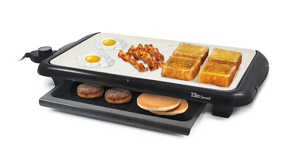10.5 Non-Stick Electric Indoor Breakfast Griddle