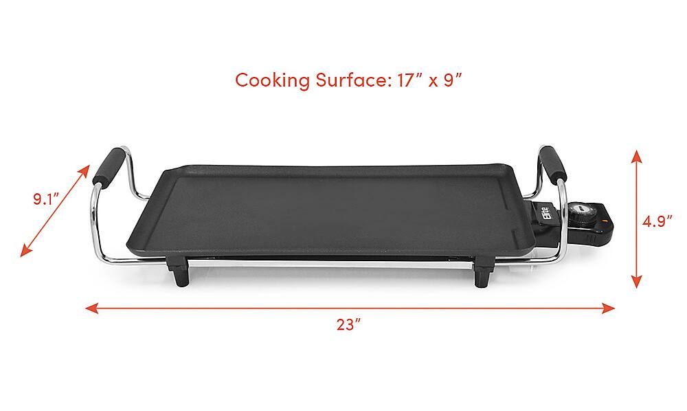 17 x 9 Non-Stick Electric Indoor Breakfast Griddle