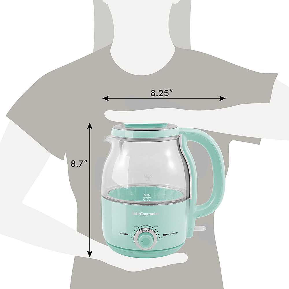 Review Elite Gourmet Electric Kettle Perfect for Tea or Coffee