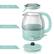 Alt View 1. Elite Gourmet - 1.2L Adjustable Temperature Electric Glass Kettle - Mint.