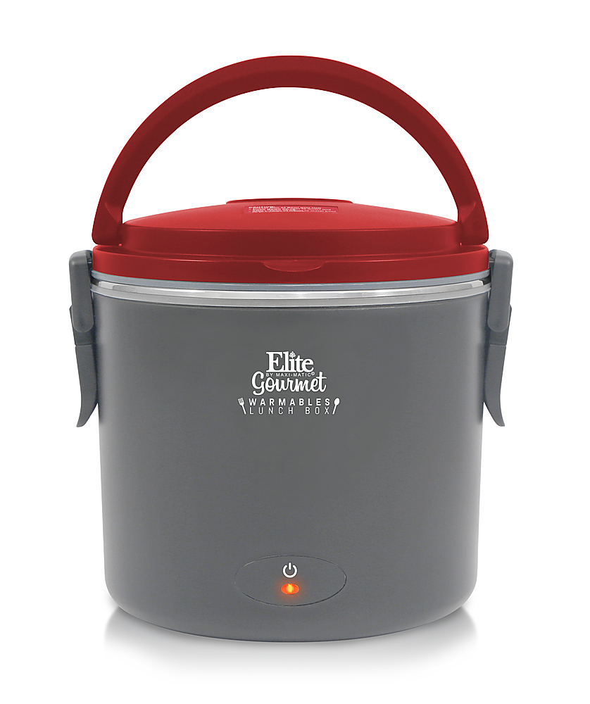 Customer Reviews: Elite Gourmet 120V Warmables Lunch Box Red EFW-6080R ...
