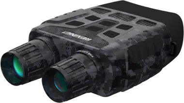 Rexing - B1 10 x 25 Digital Night Vision Binoculars, Infrared (IR) Digital Camera - Digital Camo - Angle_Zoom