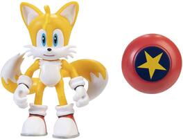 Jakks Pacific - Sonic the Hedgehog 4 Inch Figure | Modern Tails - Yellow