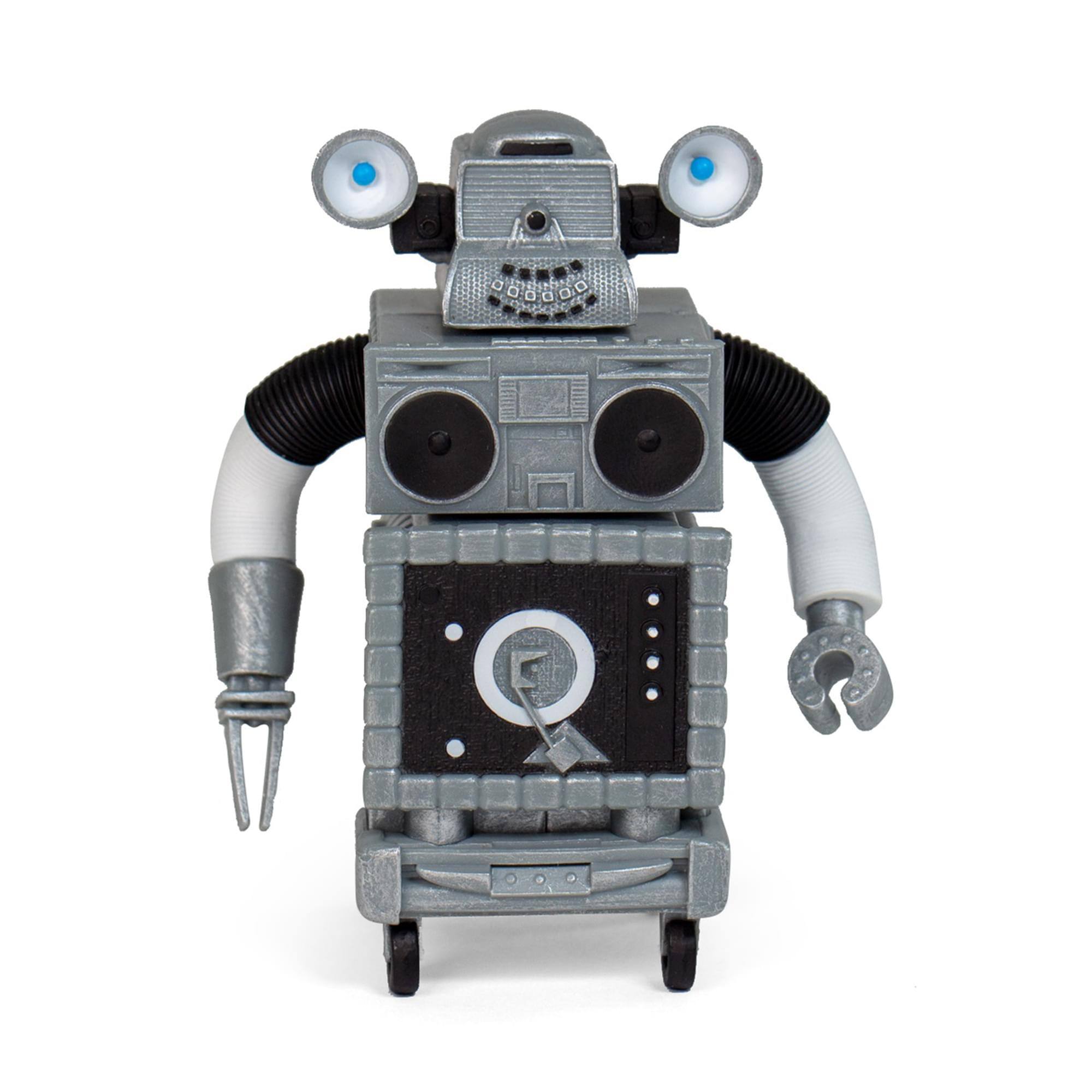 Front. Super7 - Pee-Wee's Playhouse 3.75 Inch ReAction Figure | Conky - Grey.