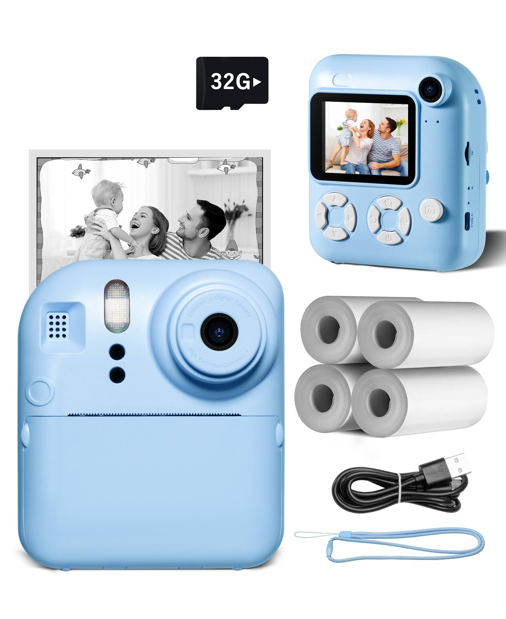 32G

Children's Digital Camera  
High Definition Camera