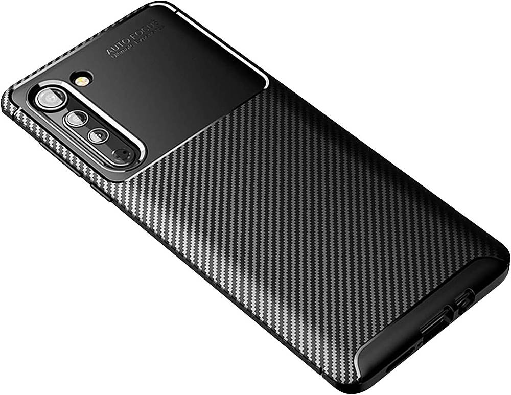 SaharaCase - Prestige Series Carrying Case for Motorola Moto Edge 5G - Black