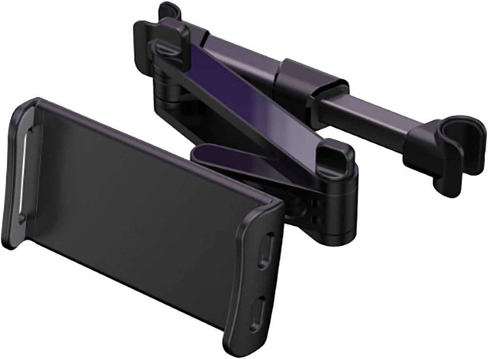 Left. SaharaCase - Headrest Car Mount for Most Cell Phones and Tablets - Black.