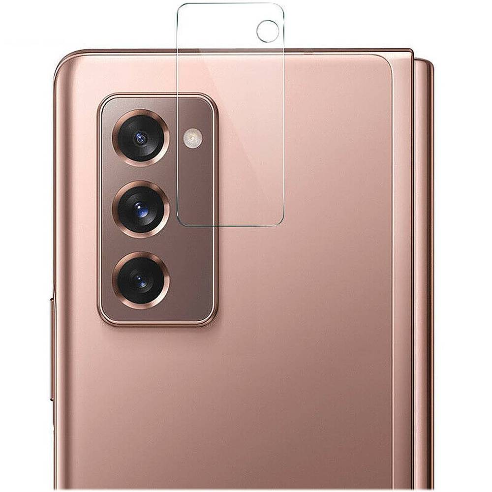 Alt View 11. SaharaCase - ZeroDamage HD Flexon Lens Hood for Samsung Galaxy Z Fold 2 (2-Pack).