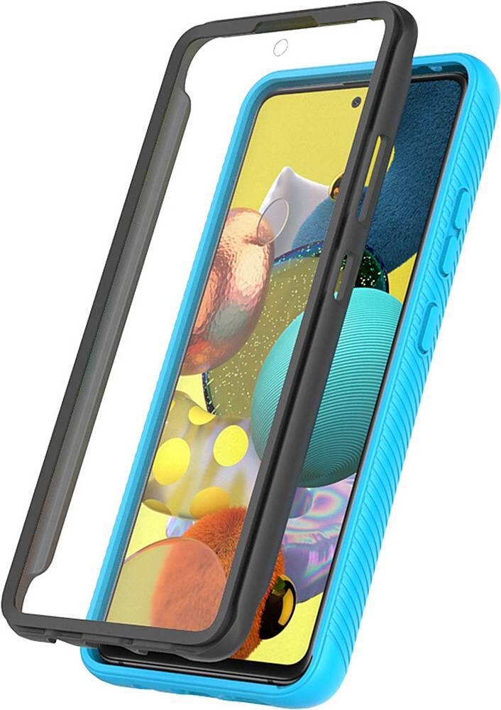 Alt View 15. SaharaCase - Grip Series Carrying Case for Samsung Galaxy A51 5G - Aqua.