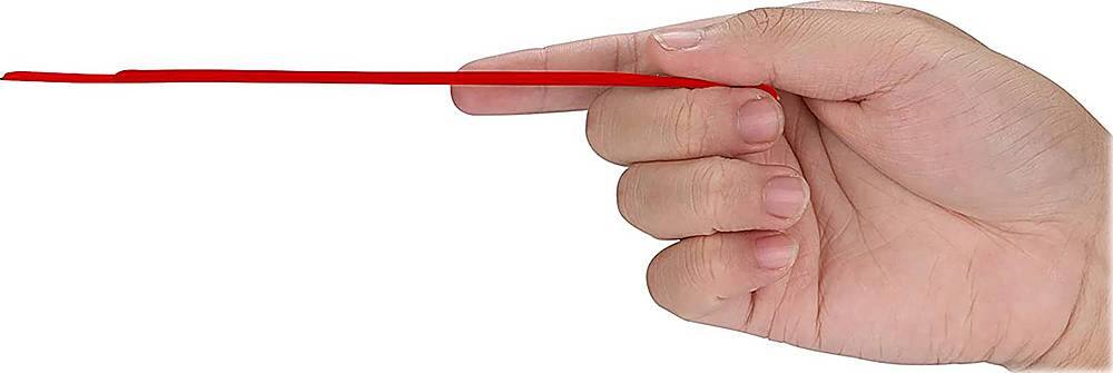 Alt View 12. SaharaCase - Adhesive Pouch Case for Apple Pencil and Samsung Stylus Pen - Red.