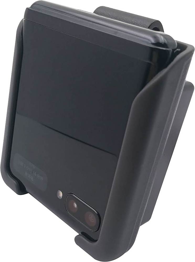 Alt View 12. SaharaCase - 5500 mAh Portable Charger for Samsung Galaxy Z Flip/Z Flip 5G - Black.