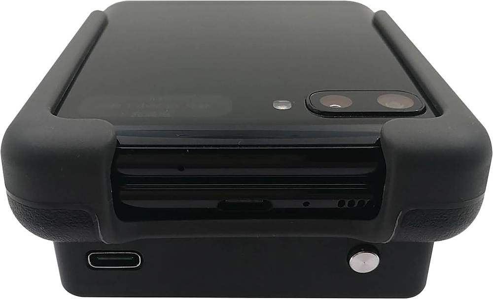 Alt View 13. SaharaCase - 5500 mAh Portable Charger for Samsung Galaxy Z Flip/Z Flip 5G - Black.