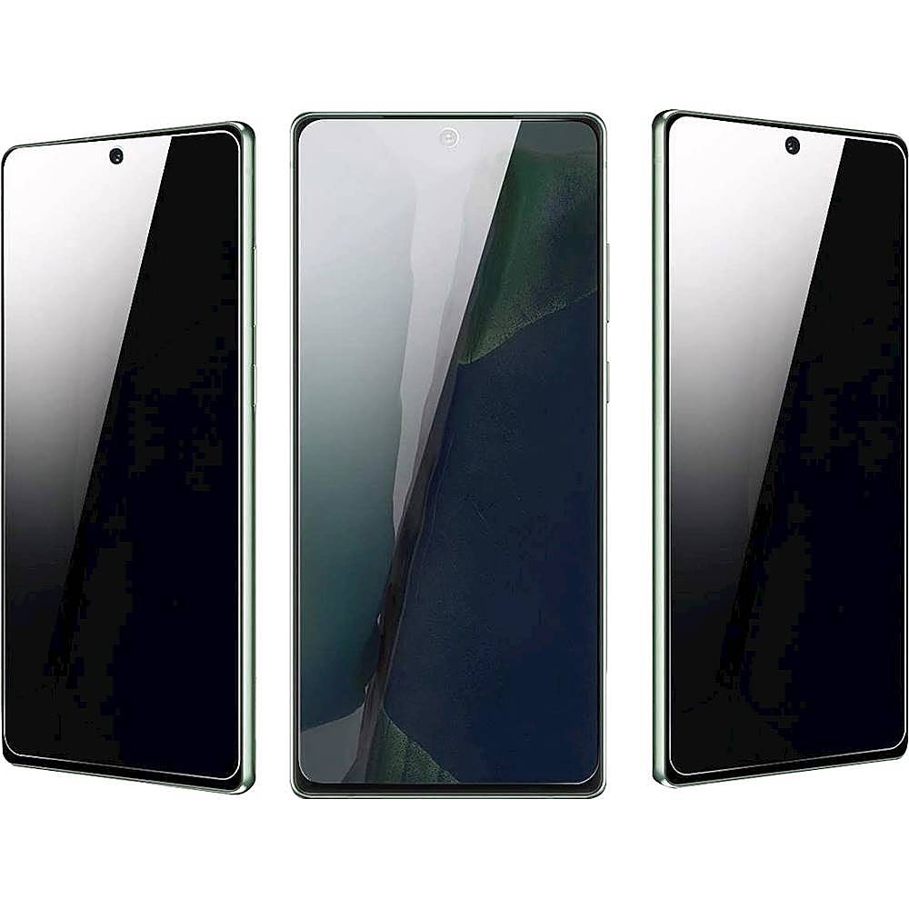 Alt View 12. SaharaCase - ZeroDamage HD Privacy Glass Screen Protector for Samsung Galaxy Note20 - Clear.