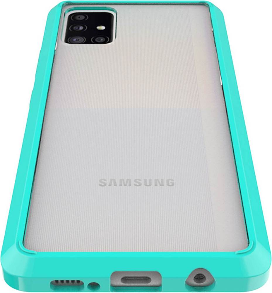 Alt View 11. SaharaCase - Hard Shell Series Case for Samsung Galaxy A51 5G - Clear Teal.