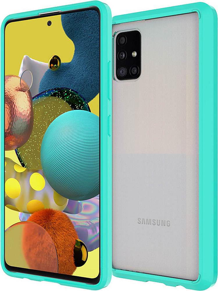 Alt View 12. SaharaCase - Hard Shell Series Case for Samsung Galaxy A51 5G - Clear Teal.