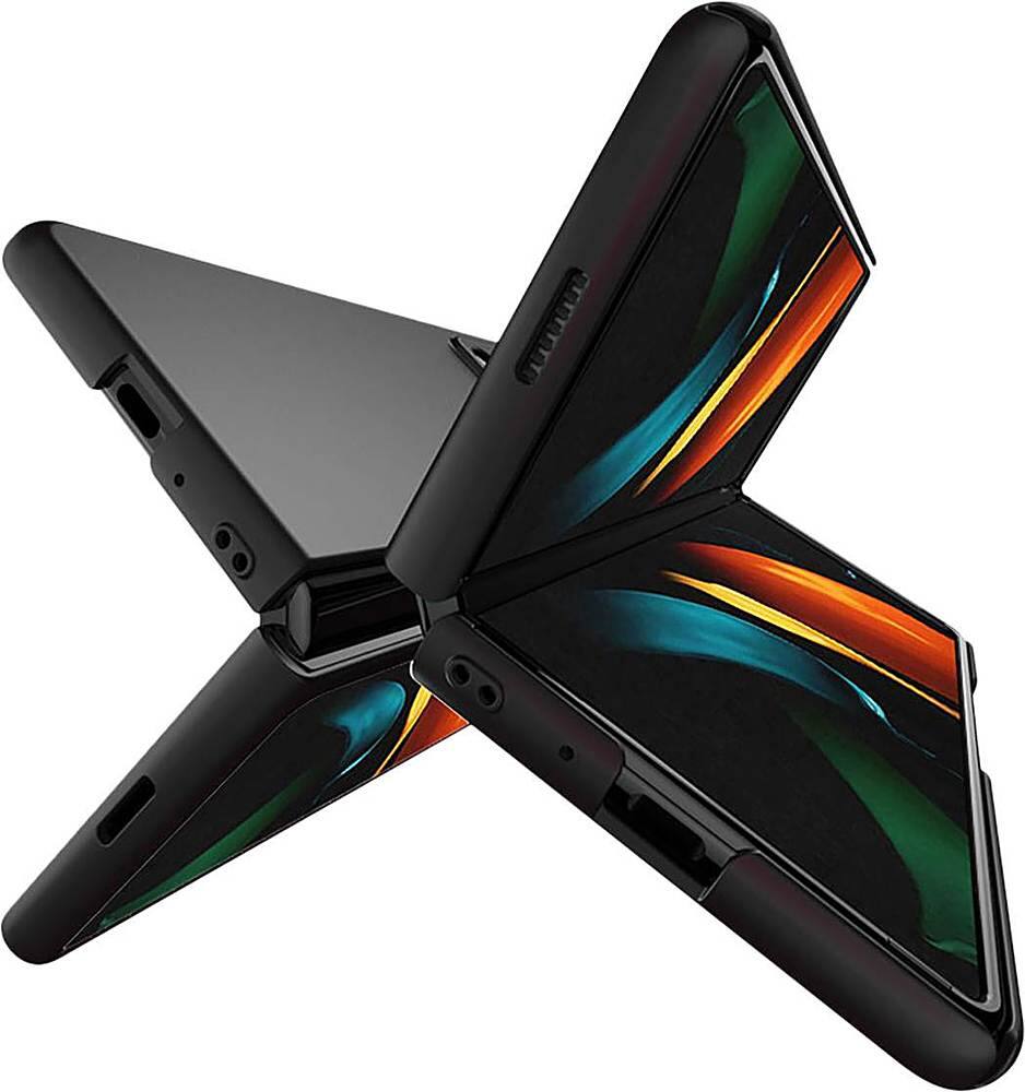 Alt View 11. SaharaCase - Classic Series Carrying Case for Samsung Galaxy Z Fold2 5G - Black.