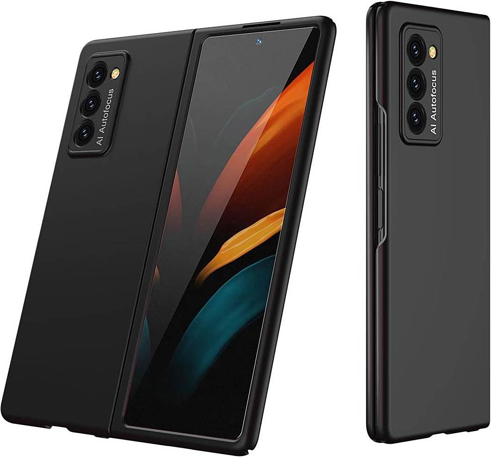 Alt View 12. SaharaCase - Classic Series Carrying Case for Samsung Galaxy Z Fold2 5G - Black.