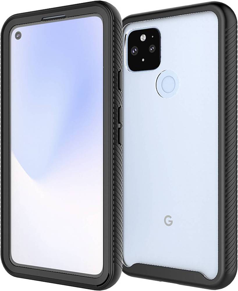 Alt View 11. SaharaCase - GRIP Series Carrying Case for Google Pixel 4a 5G - Black.