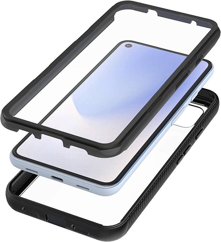 Alt View 14. SaharaCase - GRIP Series Carrying Case for Google Pixel 4a 5G - Black.