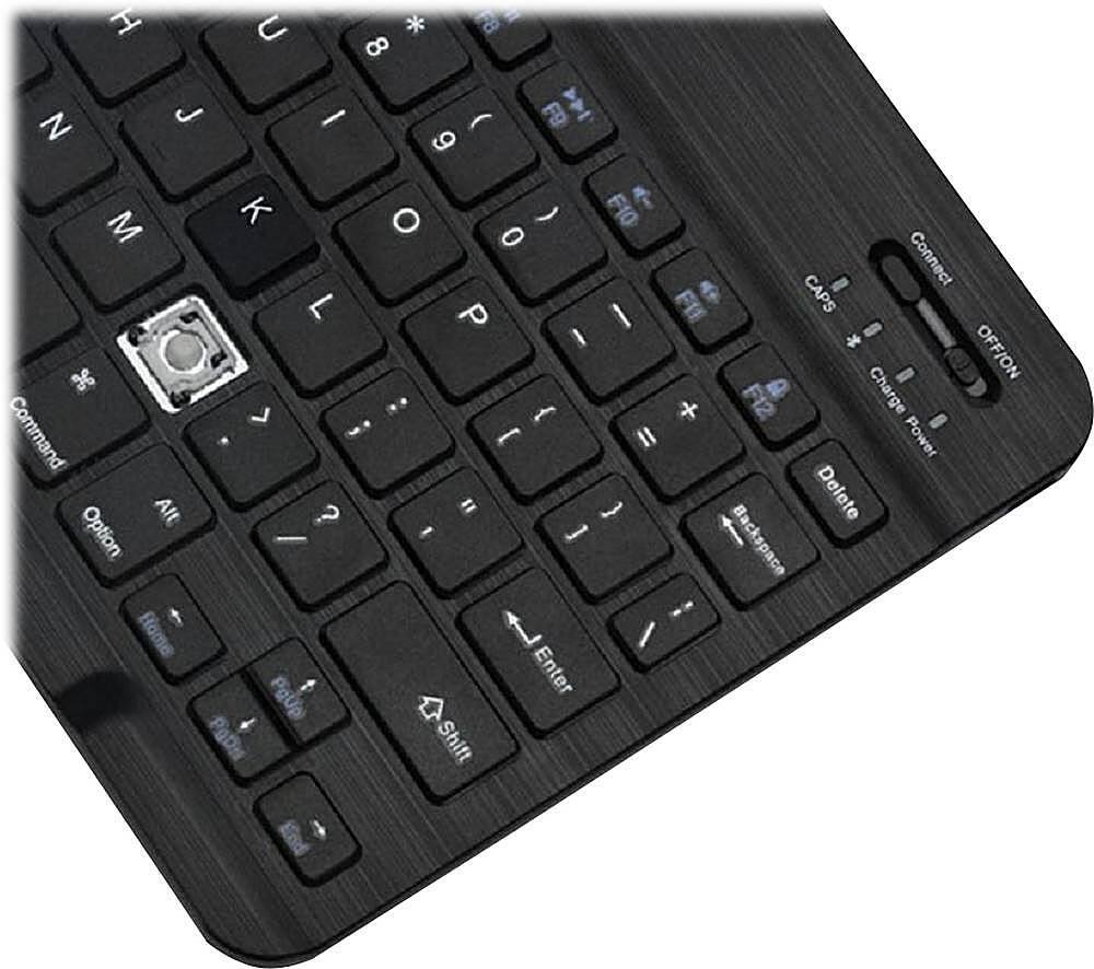 Alt View 12. SaharaCase - Wireless Bluetooth Keyboard for Most Tablets and Computers - Black.
